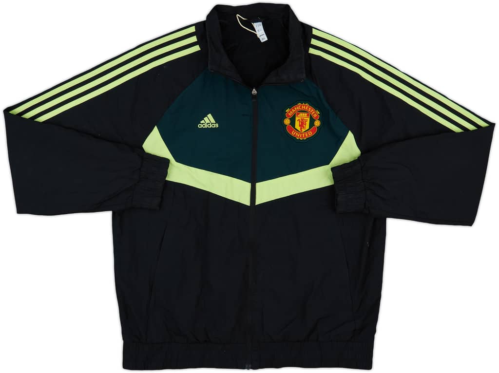 2023-24 Manchester United adidas Track Jacket - 10/10 - (M)