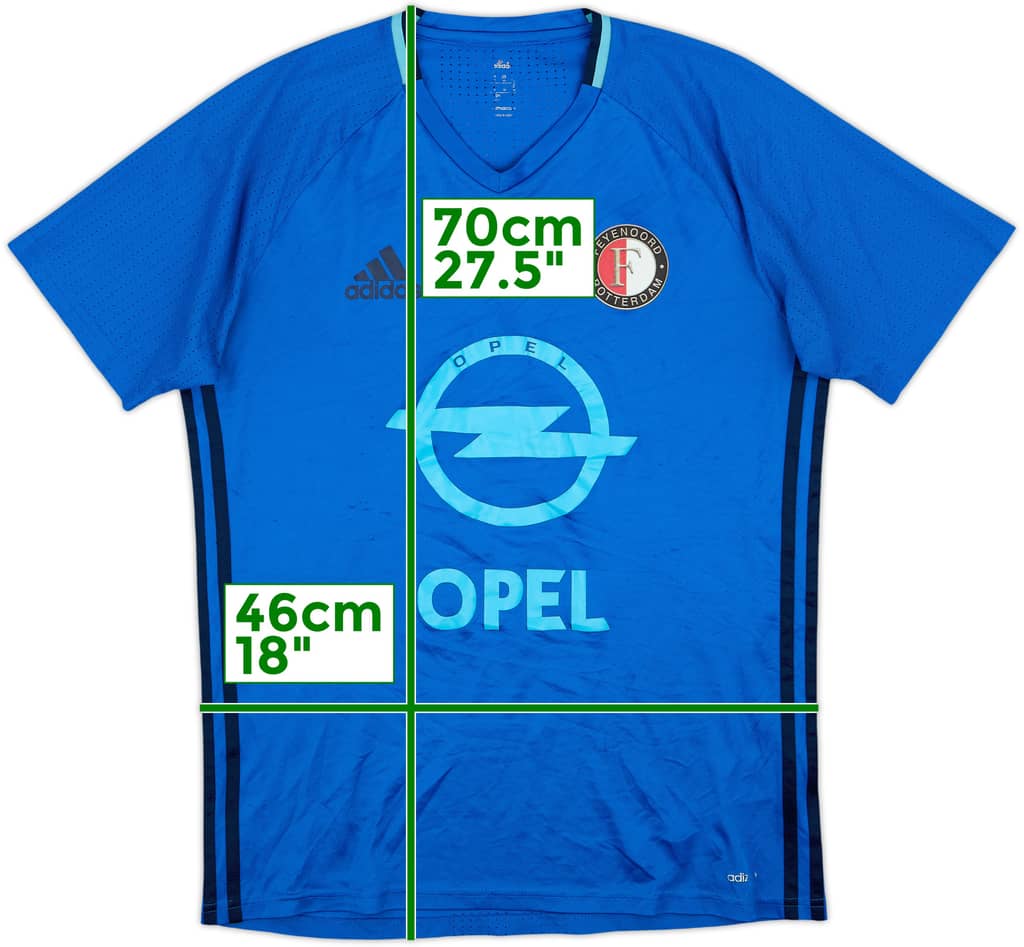 2016-17 Feyenoord adidas Training Shirt - 7/10 - (M)