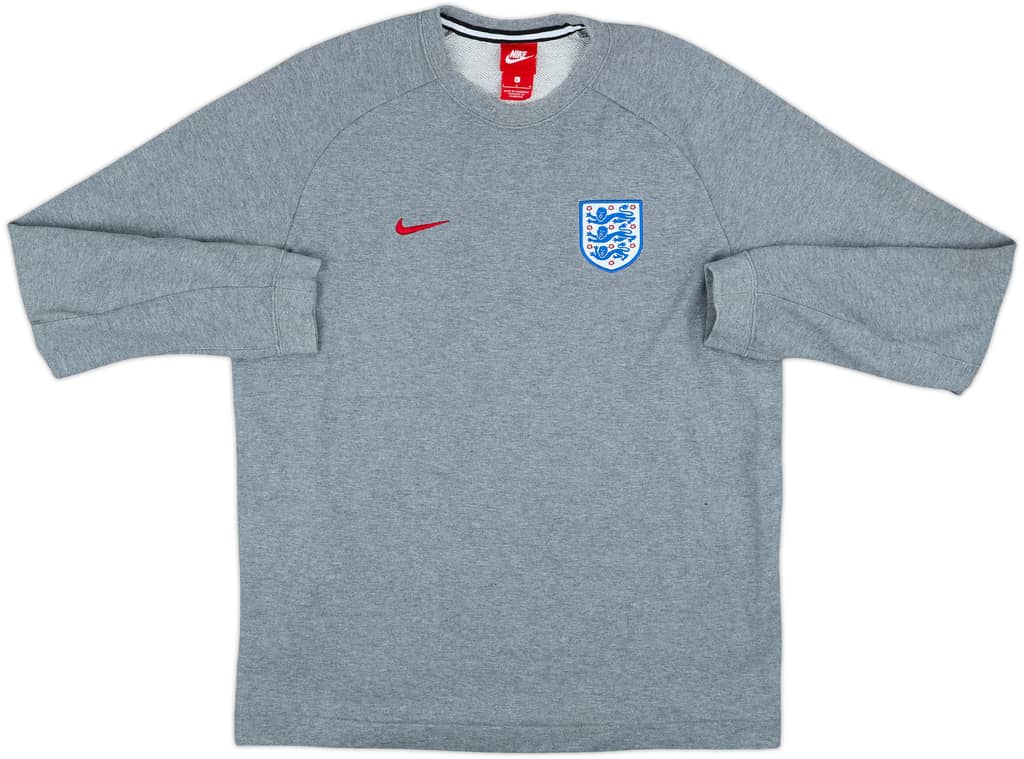 2018-19 England Nike Sweat Top - 8/10 - (XL)