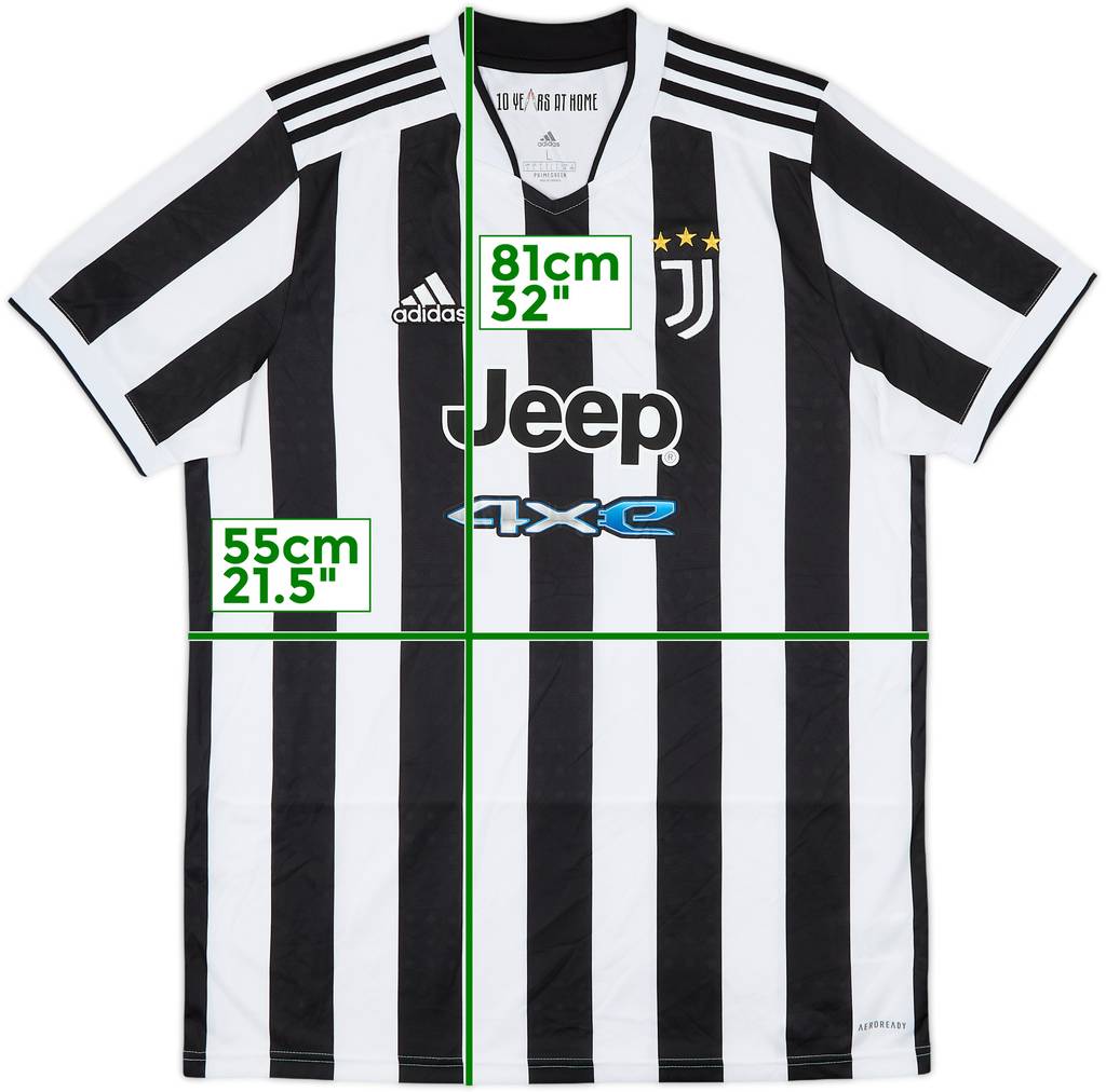 Camiseta de local del Juventus 2021-22 - 9/10 - (L)