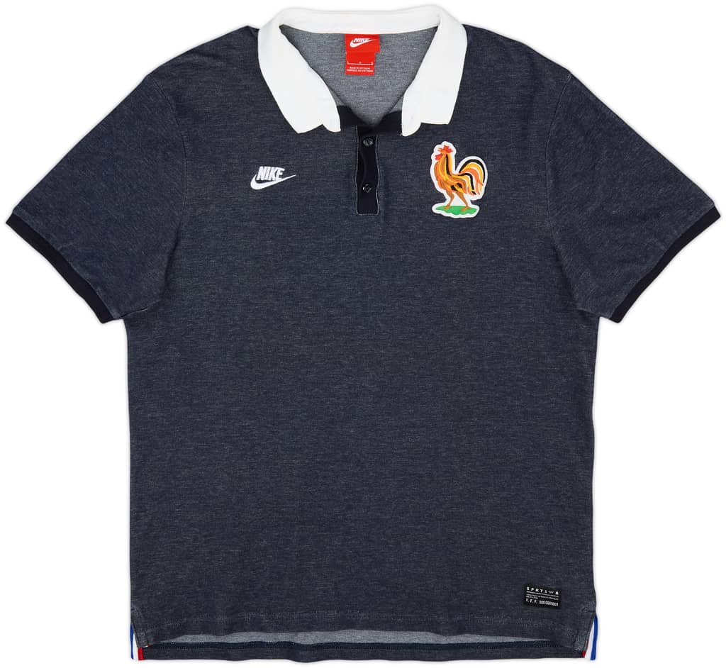 2014 France Nike Polo Shirt - 9/10 - (L)