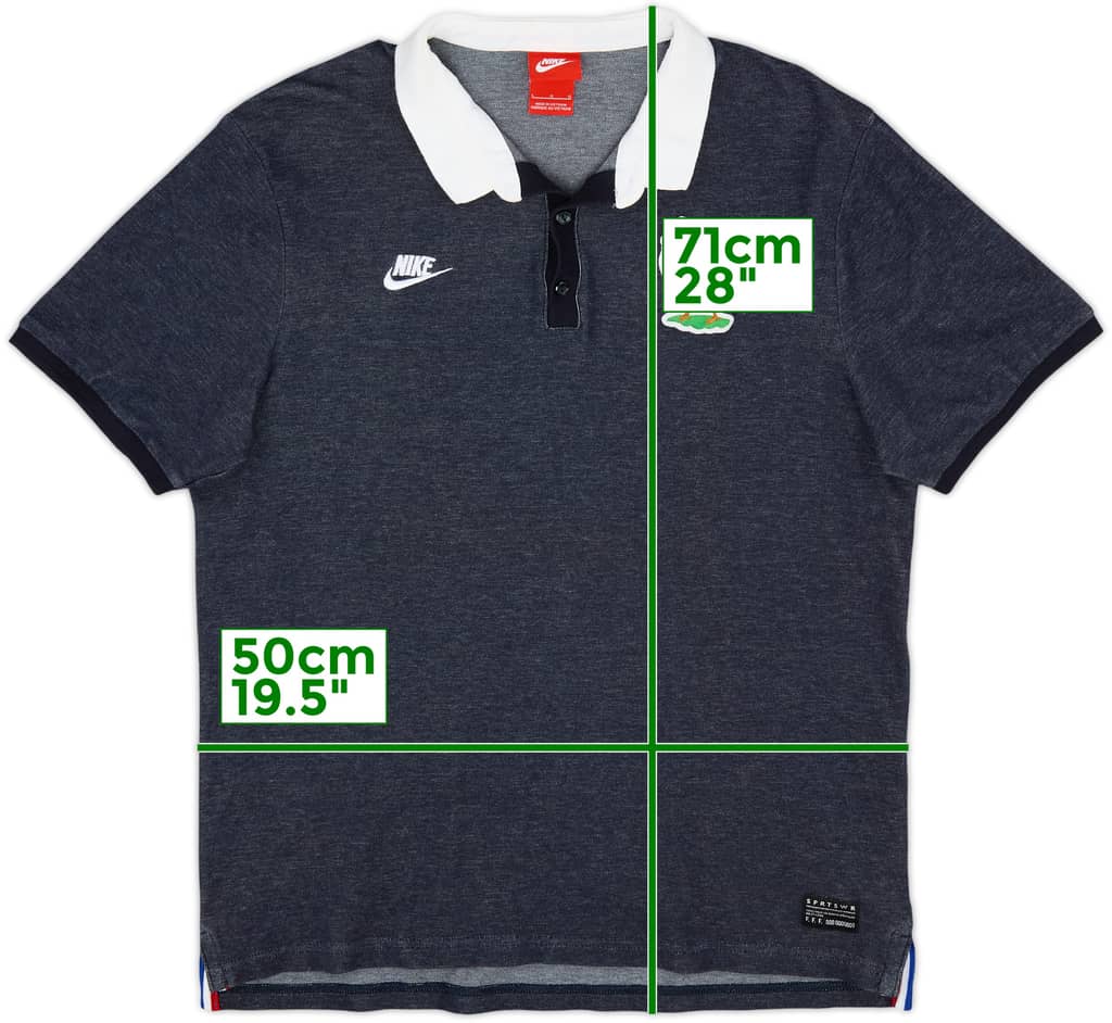2014 France Nike Polo Shirt - 9/10 - (L)