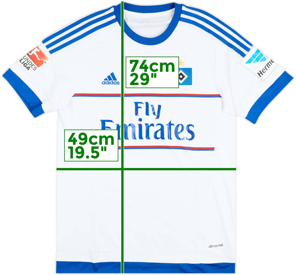 2015-16 Hamburg Home Shirt - 5/10 - (M)