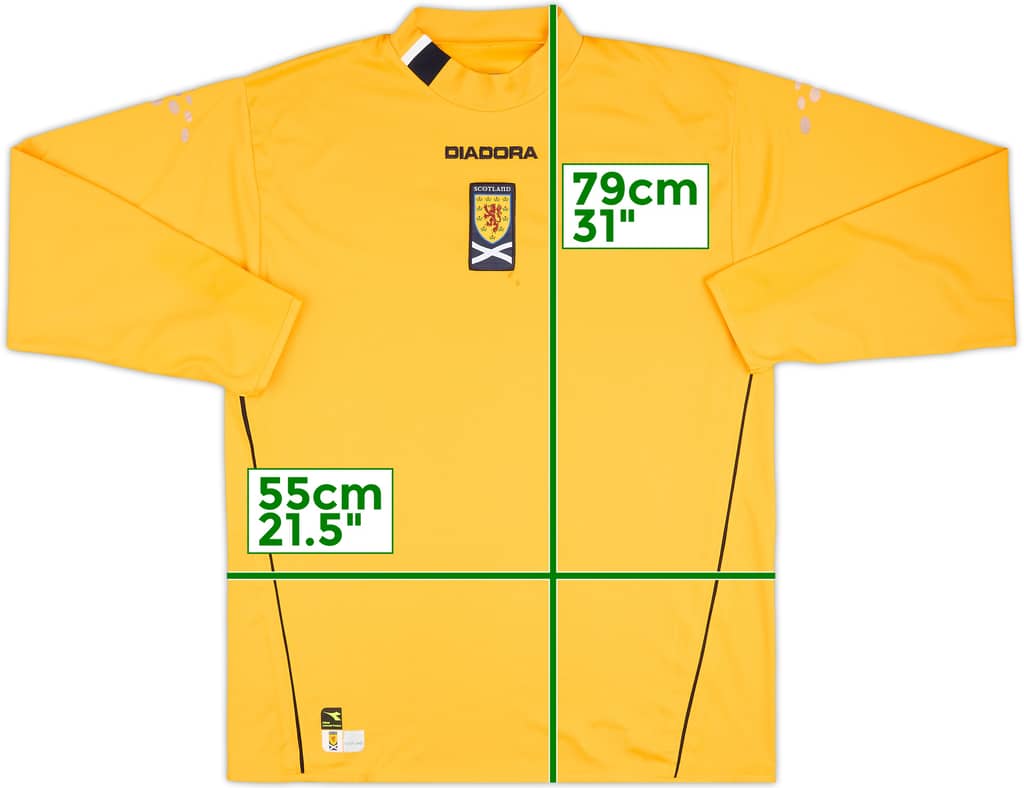 2004-06 Scotland Third L/S Shirt - 6/10 - (L)