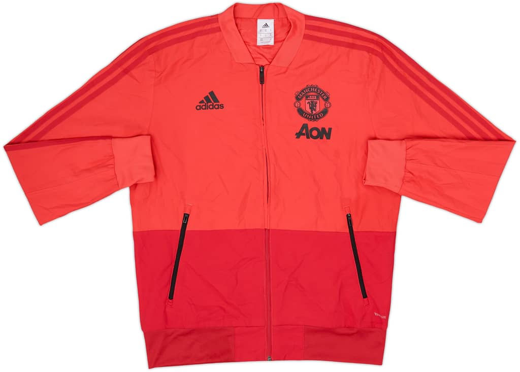 2018-19 Manchester United adidas Track Jacket - 10/10 - (M)