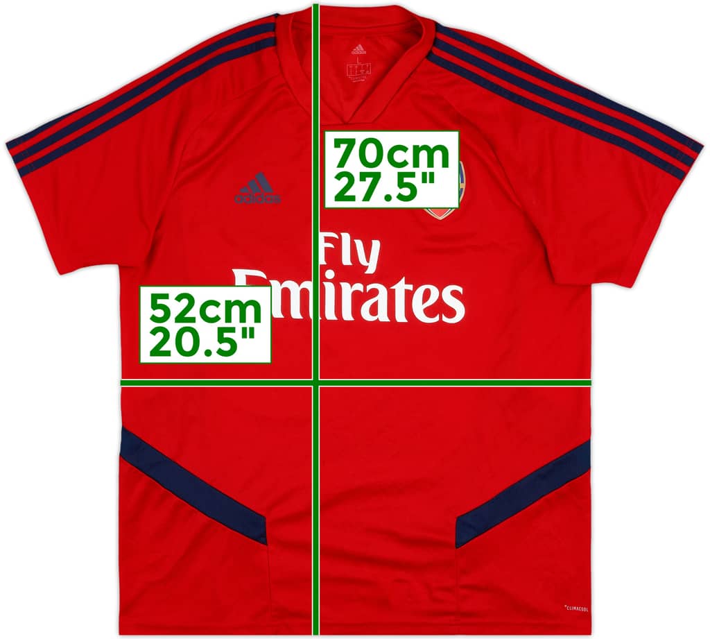 2019-20 Arsenal adidas Training Shirt - 8/10 - (L)