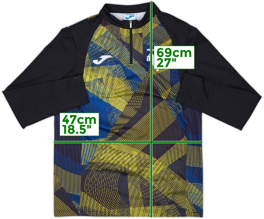 2023-24 Hellas Verona Joma 1/4 Zip Drill Top - 7/10 - (S)
