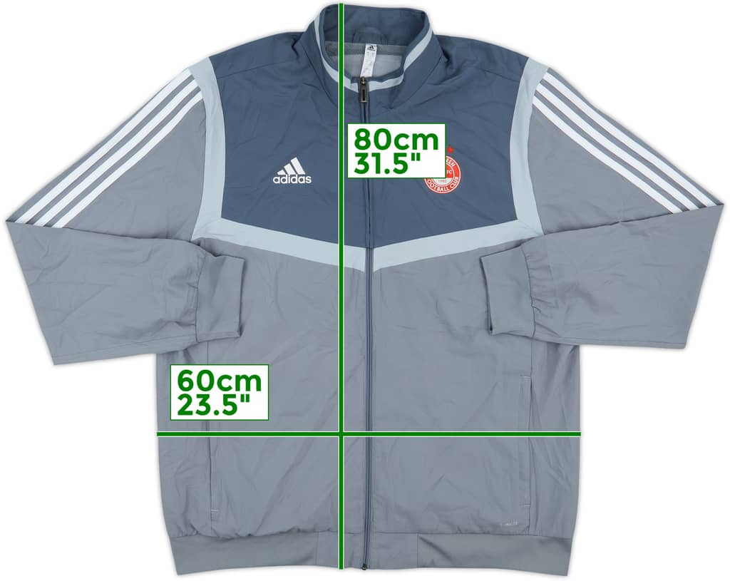 2019-20 Aberdeen adidas Track Jacket - 7/10 - (XL)