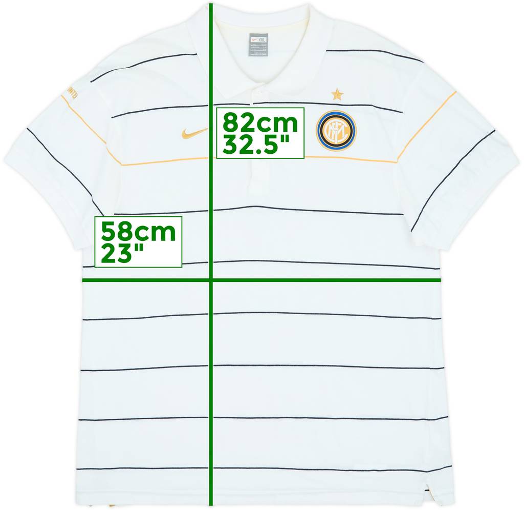 2009-10 Inter Milan Nike Polo Shirt - 8/10 - (XXL)