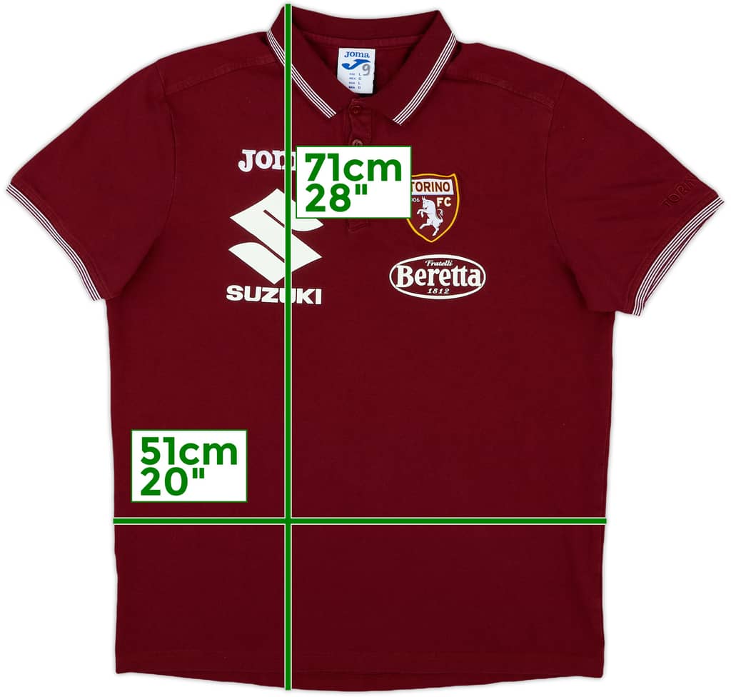 2019-20 Torino Joma Polo Shirt - 8/10 - (L)