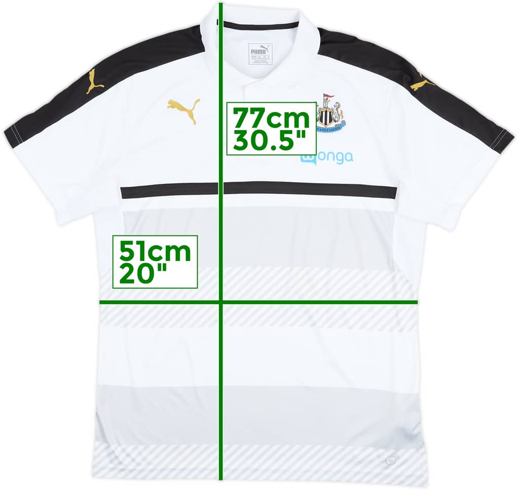 2015-16 Newcastle Puma Polo - 8/10 - (XL)