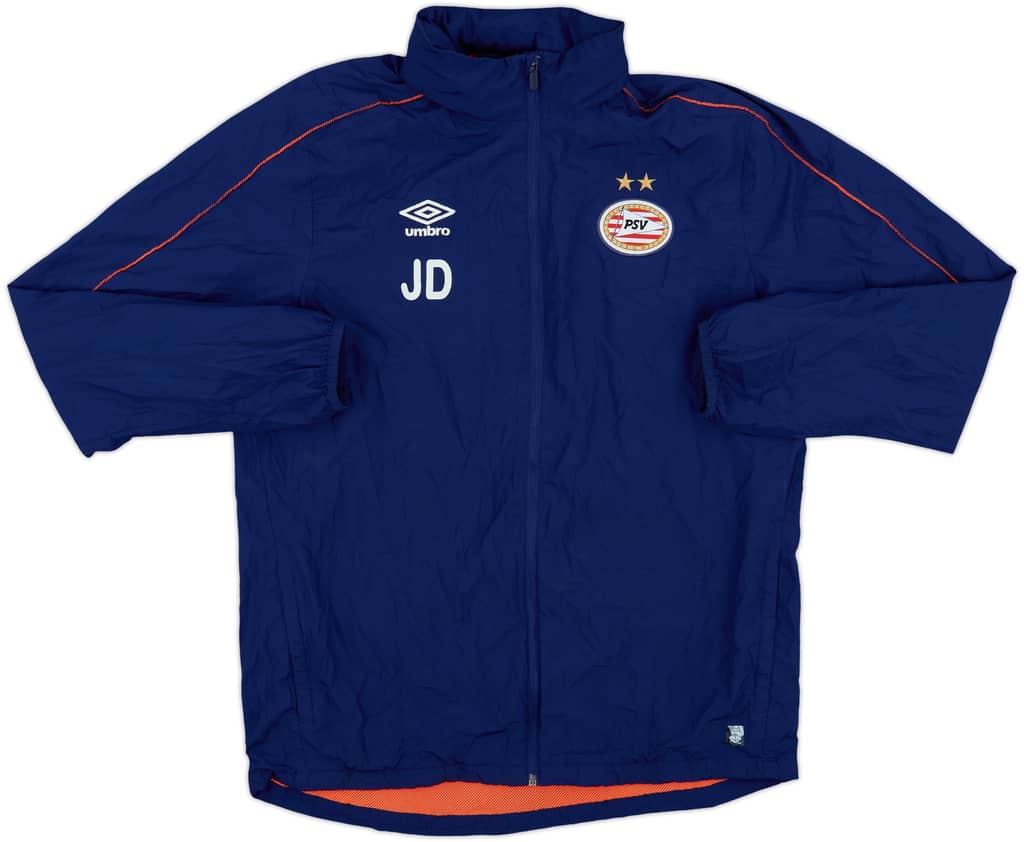 2015-16 PSV Staff Issue Umbro Hooded Track Jacket JD - 5/10 - (L)