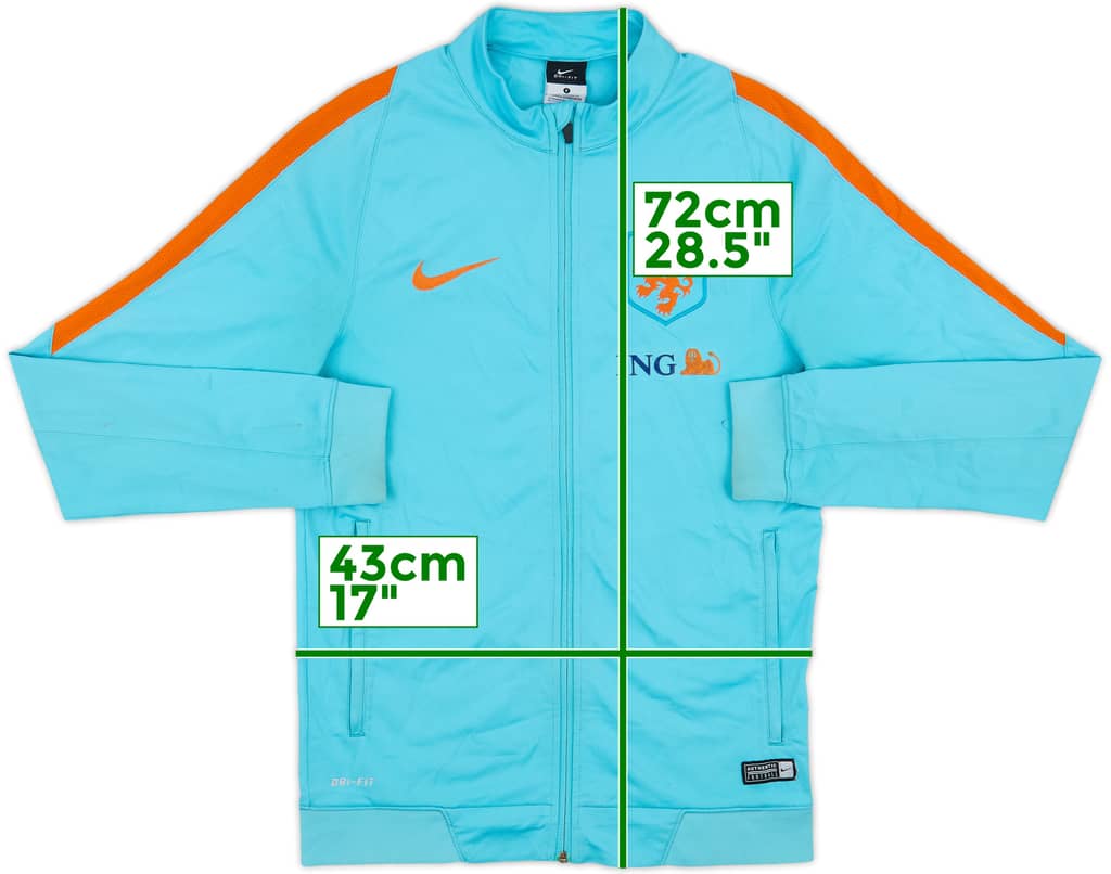 2016-17 Netherlands Nike Track Jacket - 5/10 - (S)