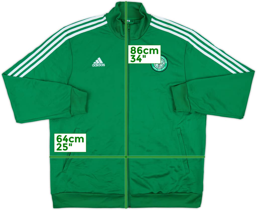 2020-21 Celtic adidas Track Jacket - 7/10 - (XXL)