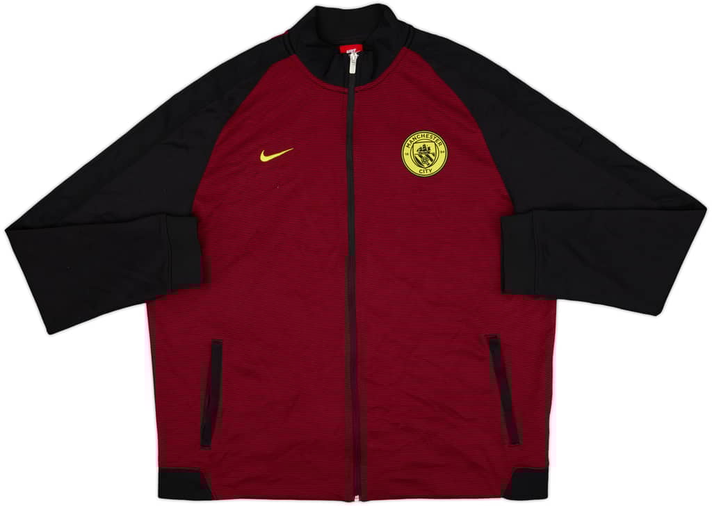 2016-17 Manchester City Nike Track Jacket - 9/10 - (XXL)