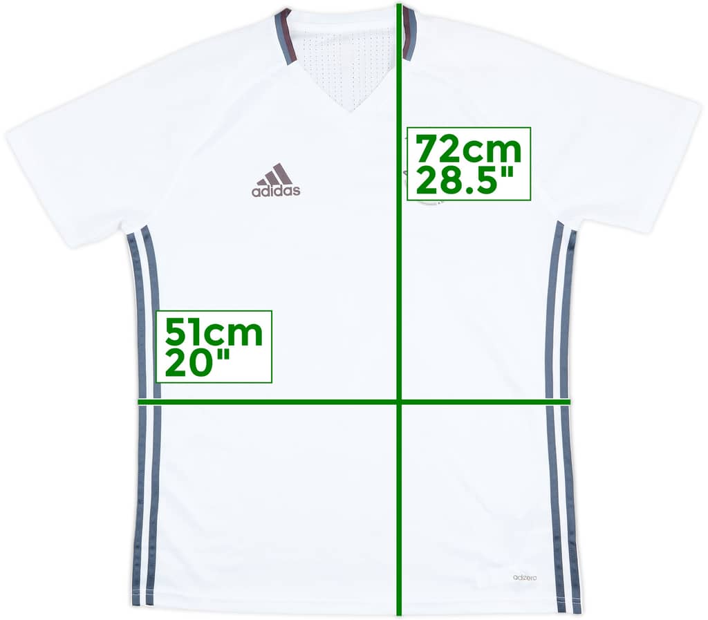 2016-17 Ajax adizero Training Shirt - 8/10 - (L)