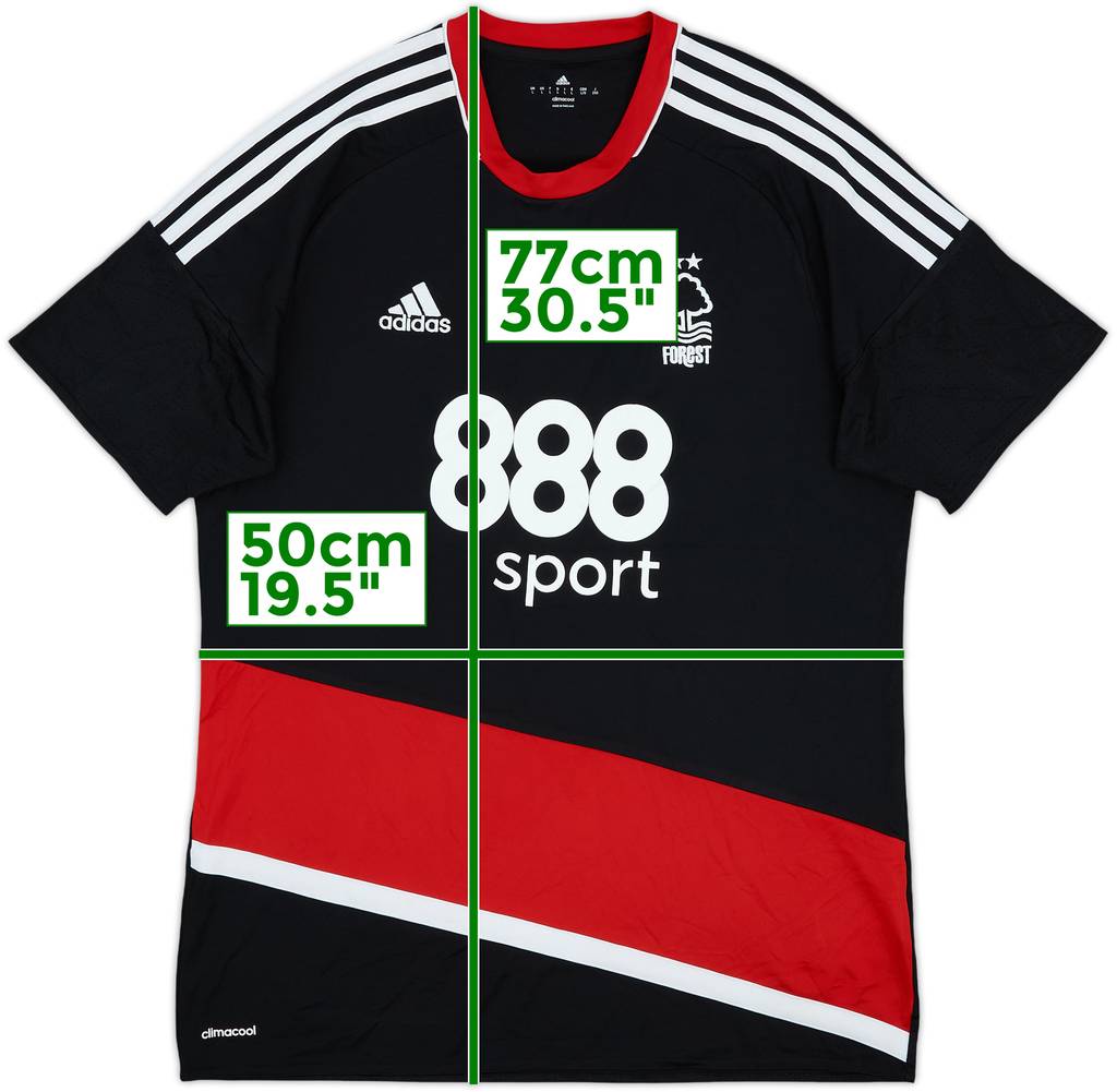 2016-17 Nottingham Forest Away Shirt - 8/10 - (L)