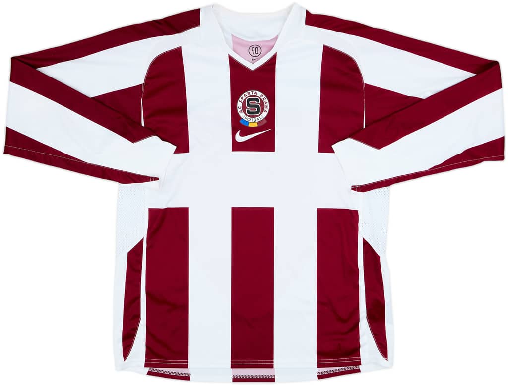 2006-07 Sparta Prague Away L/S Shirt - 8/10 - (L)