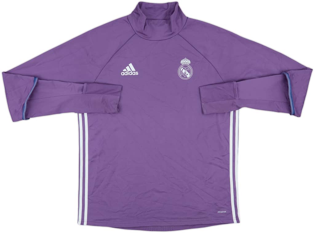 2016-17 Real Madrid adidas Drill Top - 8/10 - (L)