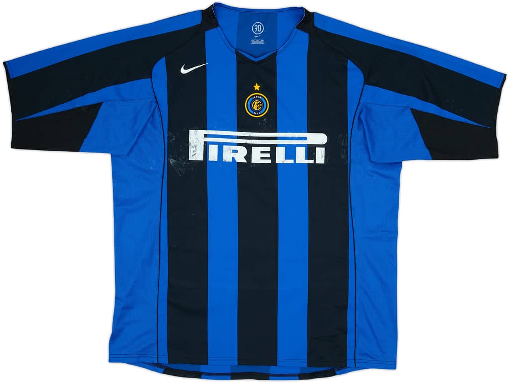 2004-05 Inter Milan Home Shirt - 5/10 - (XXL)