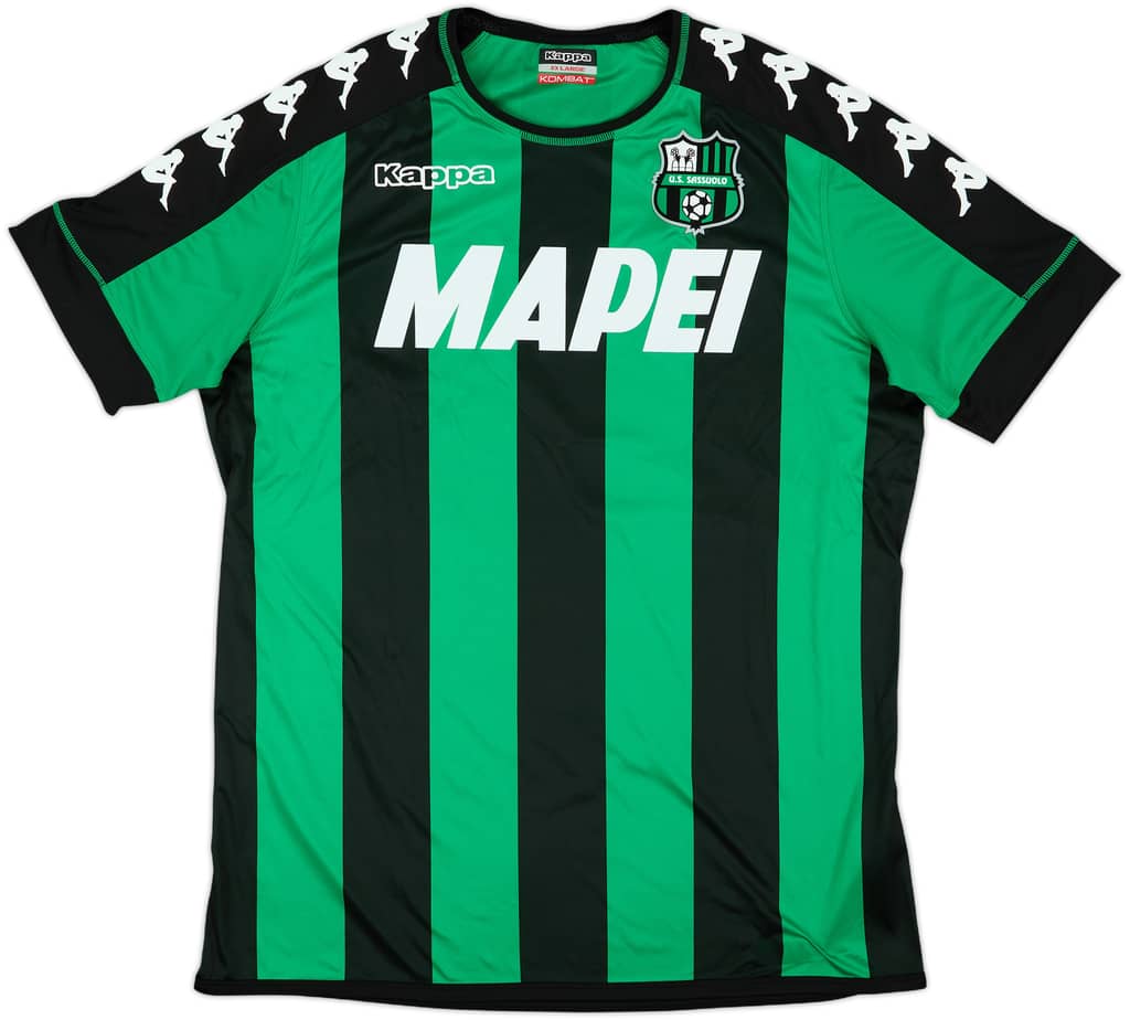 2016-17 Sassuolo Home Shirt - 8/10 - (XXL)