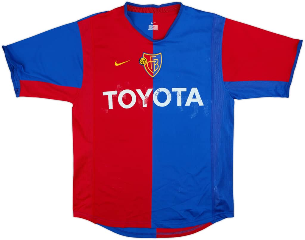 2002-04 FC Basel Home Shirt - 5/10 - (M)