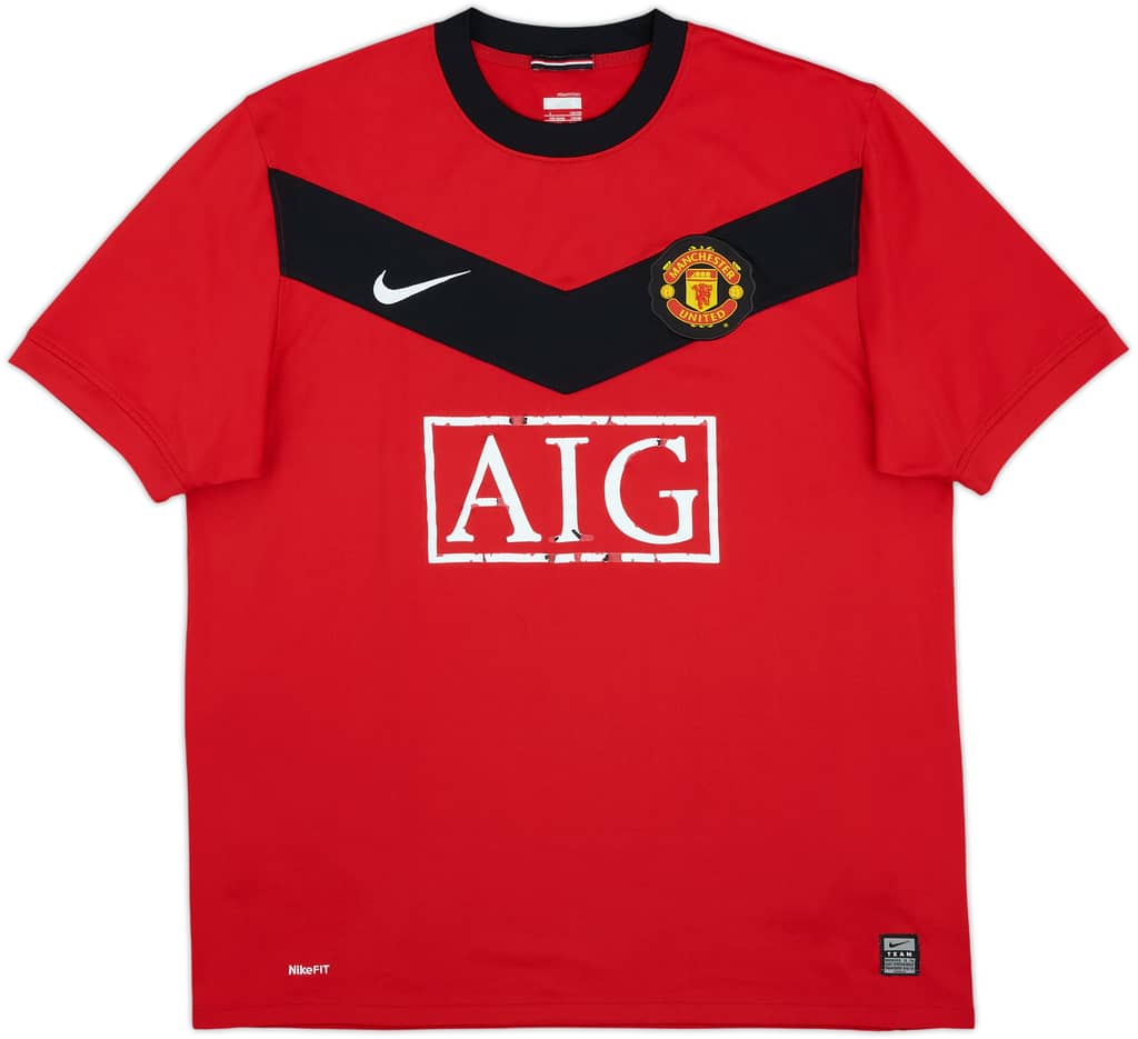 2009-10 Manchester United Home Shirt - 4/10 - (L)