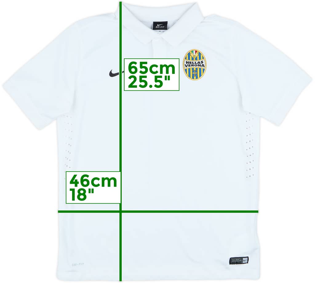 2014-15 Hellas Verona Away Shirt - 8/10 - (XL.Boys)