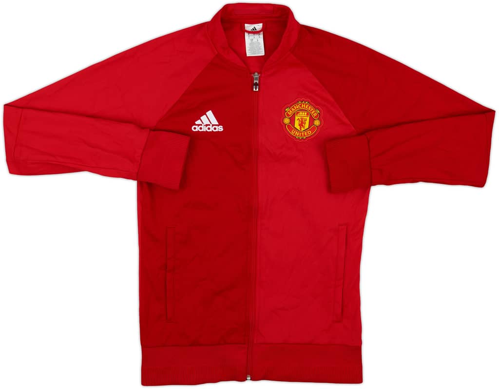 2016-17 Manchester United adidas Track Jacket - 6/10 - (S)