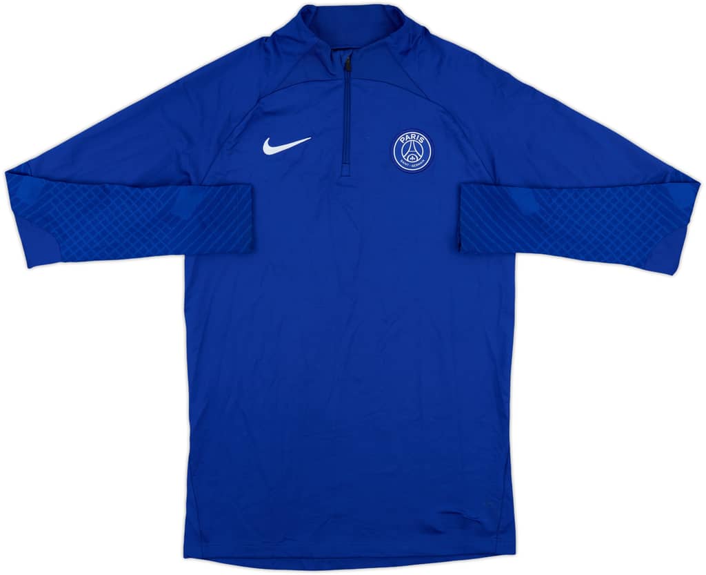 2022-23 Paris Saint-Germain Nike 1/4 Zip Drill Top - 7/10 - (S)