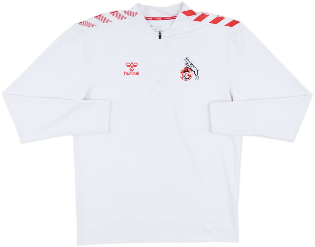2023-24 FC Koln Hummel 1/4 Zip Drill Top - 7/10 - (M)