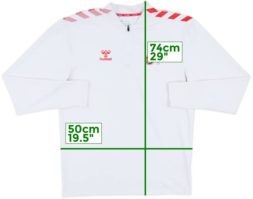 2023-24 FC Koln Hummel 1/4 Zip Drill Top - 7/10 - (M)