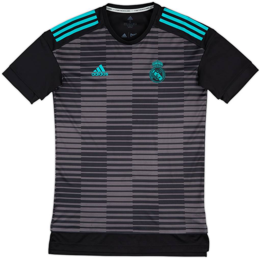 2017-18 Real Madrid adidas Training Shirt - 8/10 - (S)