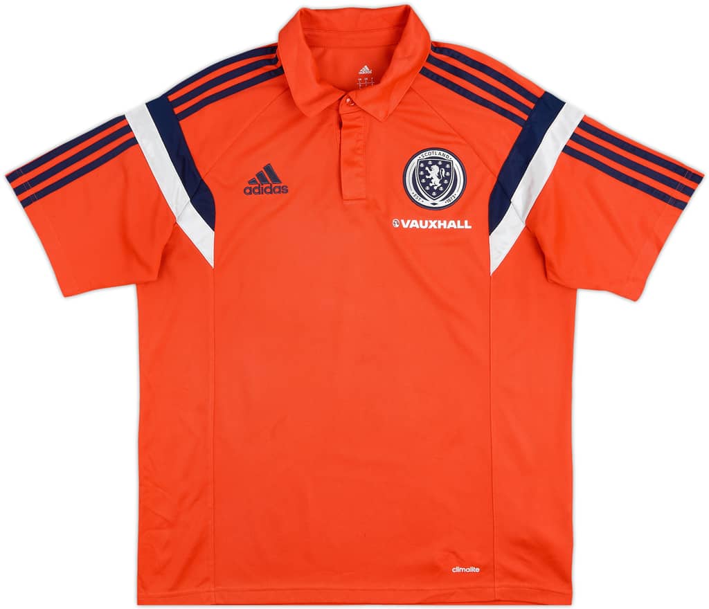 2014-15 Scotland adidas Polo Shirt - 6/10 - (L)