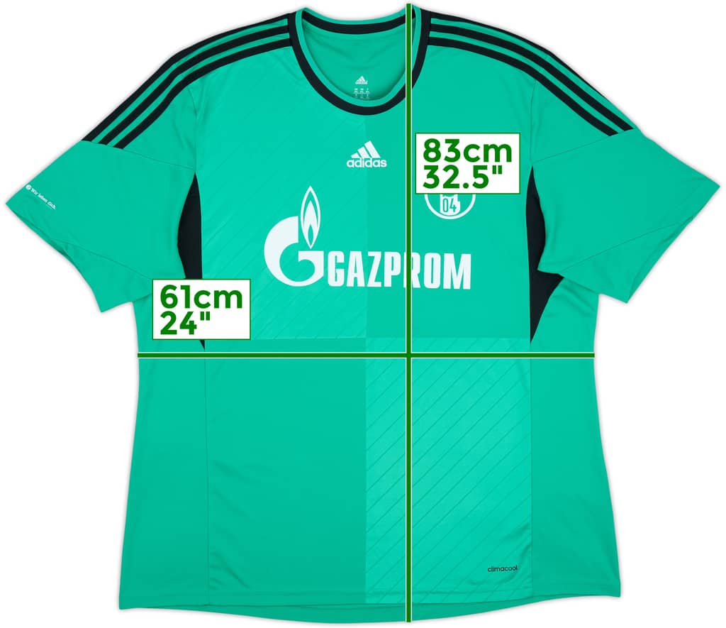 2013-15 Schalke Third Shirt - 8/10 - (XXL)