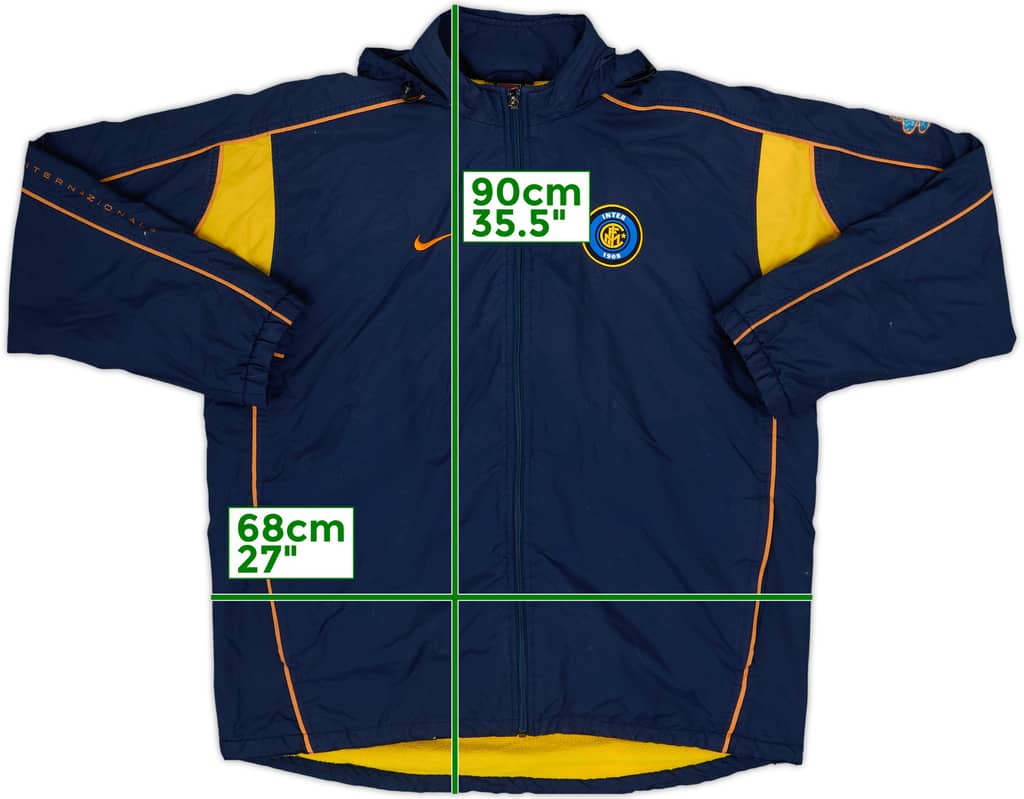 2001-02 Inter Milan Nike Bench Coat - 6/10 - (L)