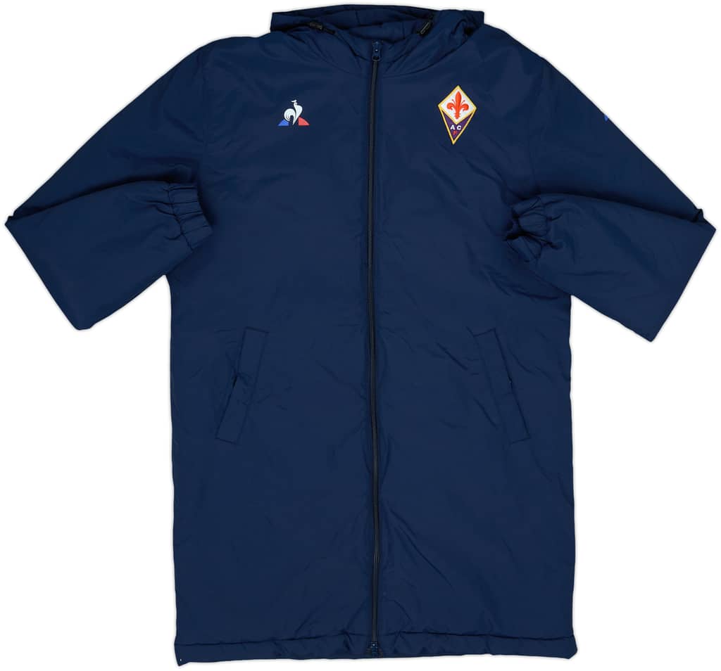 2018-19 Fiorentina Le Coq Sportif Padded Bench Coat - 10/10 - (L)