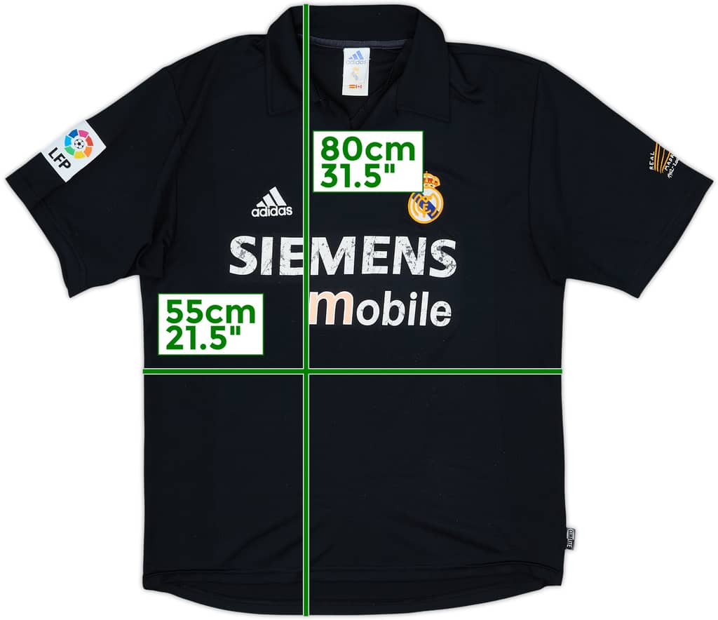 2002-03 Real Madrid Centenary Away Shirt - 4/10 - (M)