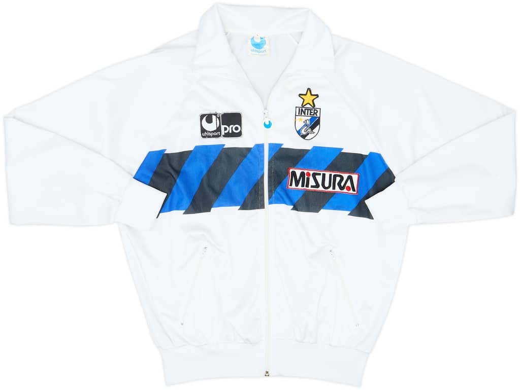1988-89 Inter de Milán Uhlsport Chaqueta de Chándal - 8/10 - (L)