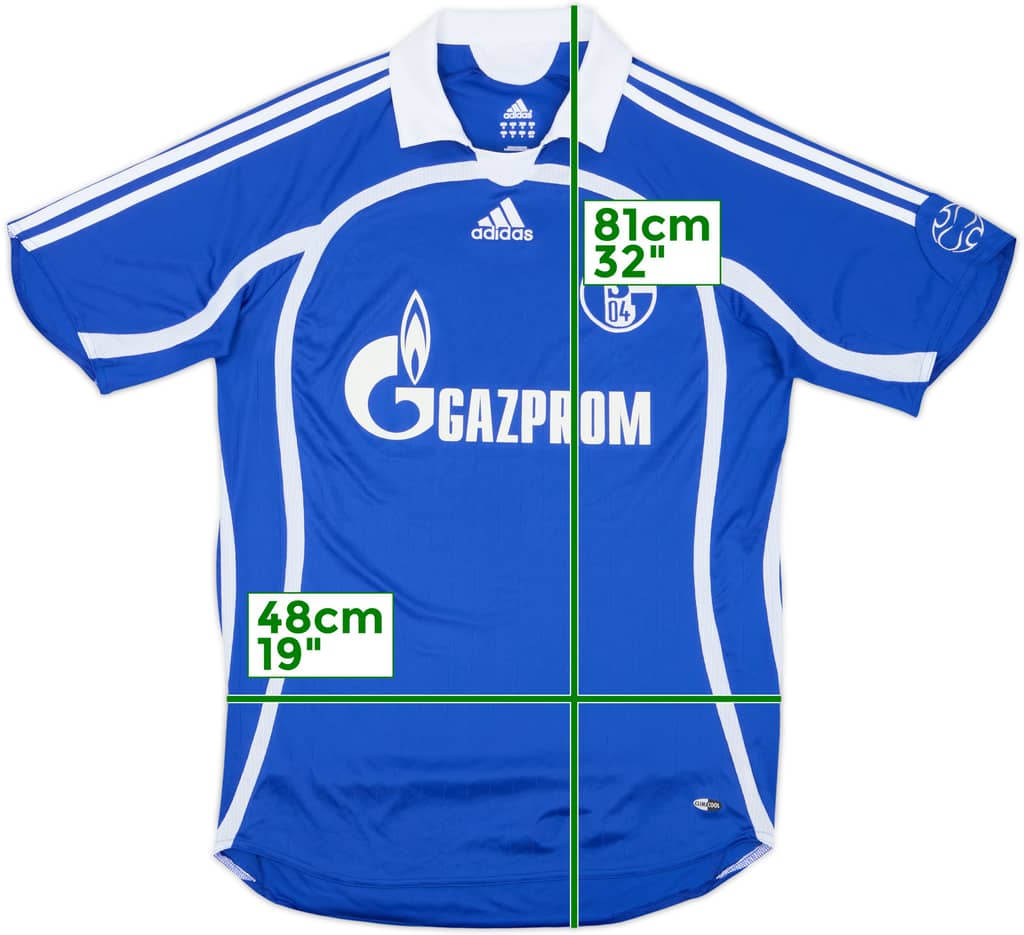 2007-08 Schalke Home Shirt - 8/10 - (M)
