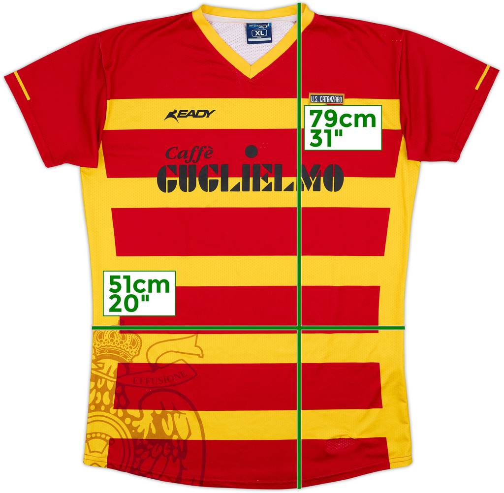 2017-18 Catanzaro Home Shirt - 9/10 - (XL)