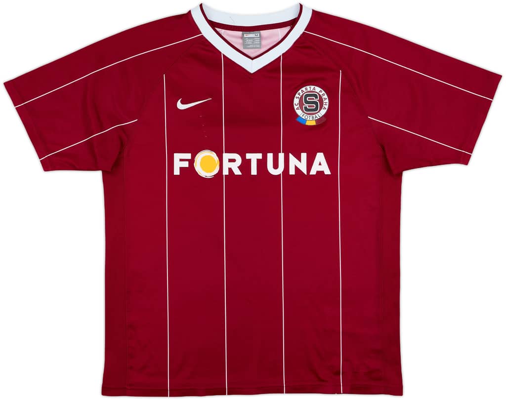 2007-08 Sparta Prague Home Shirt - 6/10 - (M)