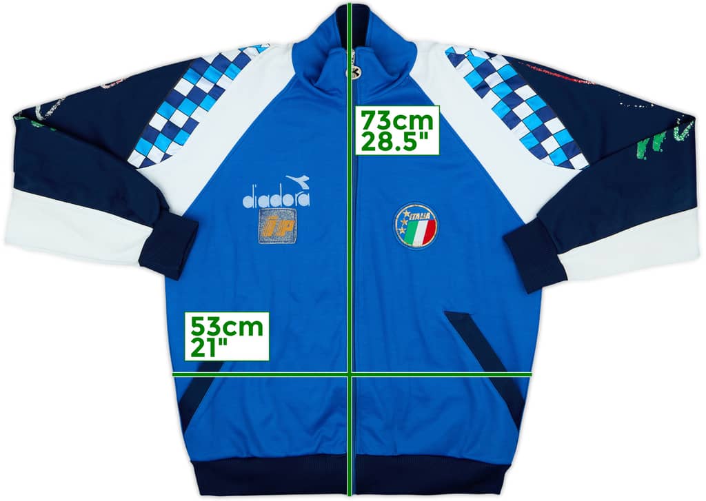 1990 Italy Diadora Track Jacket - 5/10 - (L)