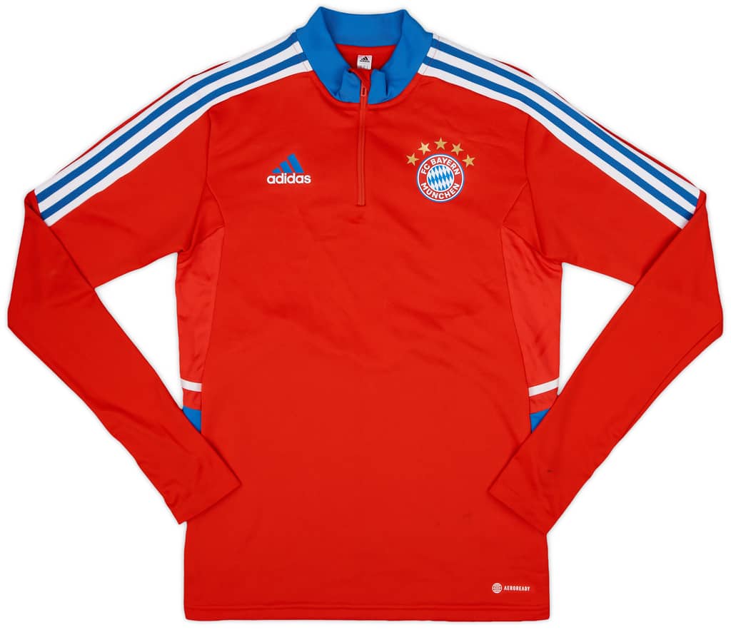 2022-23 Bayern Munich adidas Drill Top - 7/10 - (S)