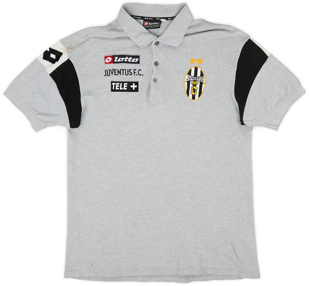 2000-01 Juventus Lotto Polo Shirt - 8/10 - (XL)