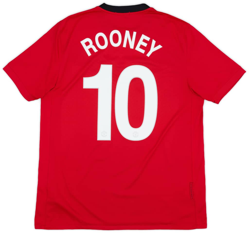 2009-10 Manchester United Home Shirt Rooney #10 - 5/10 - (L)