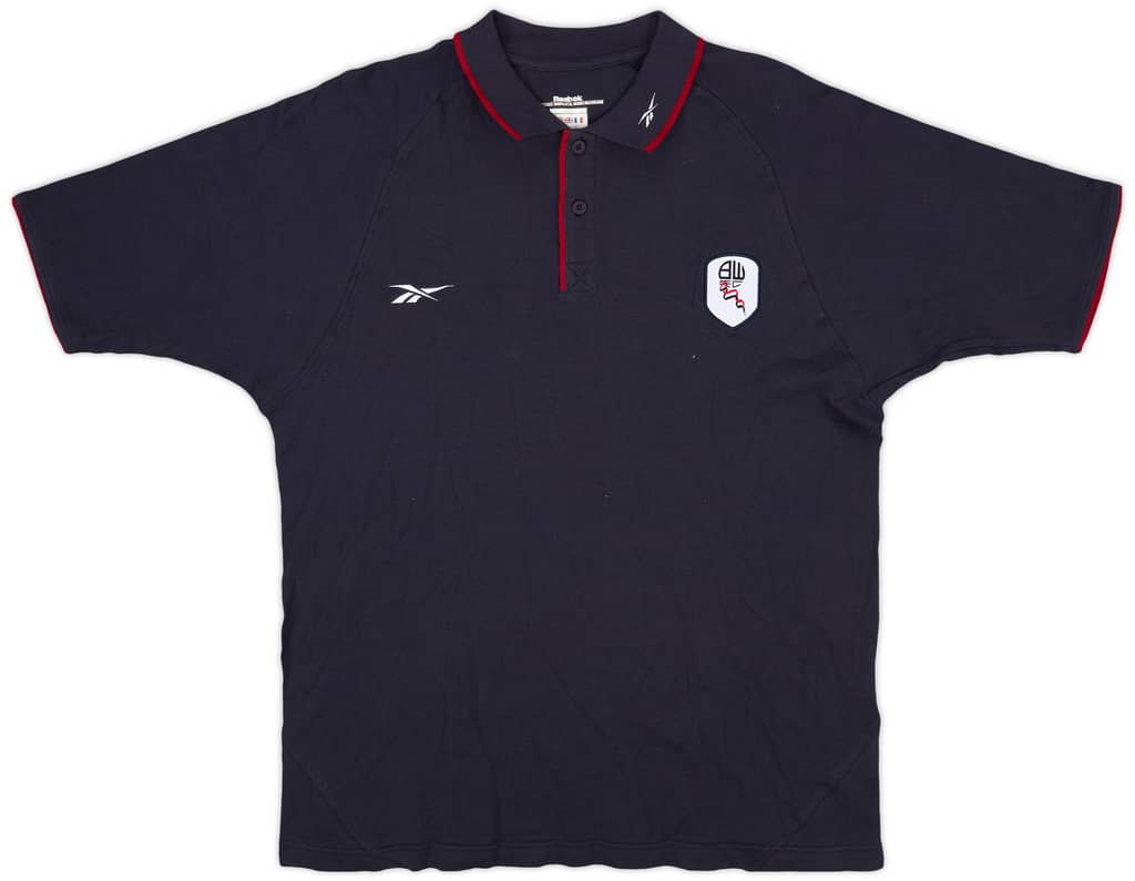2003-04 Bolton Reebok Polo Shirt - 9/10 - (L)