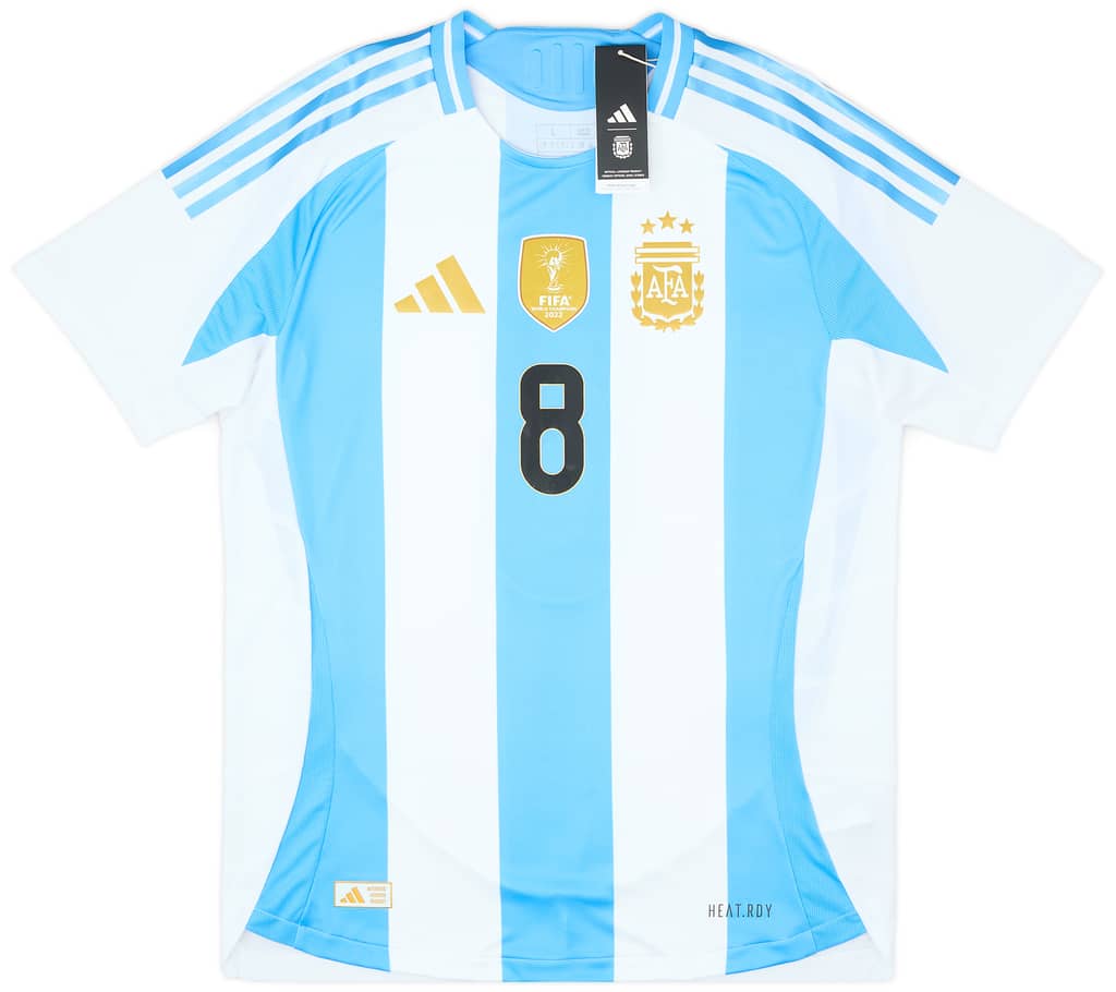 2024-25 Argentina Home Authentic Shirt E.Fernandez #8