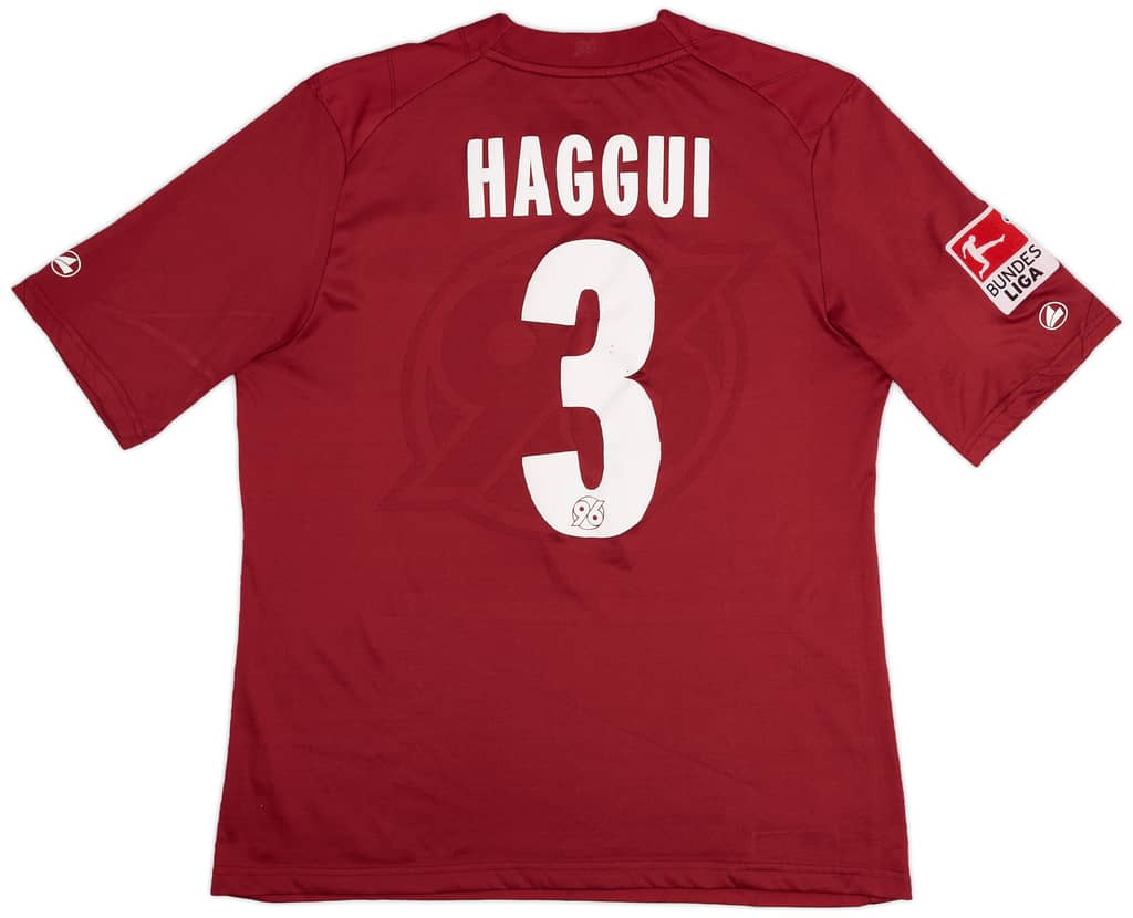 2011-12 Hannover 96 Home Shirt Haggui #3 - 6/10 - (M)