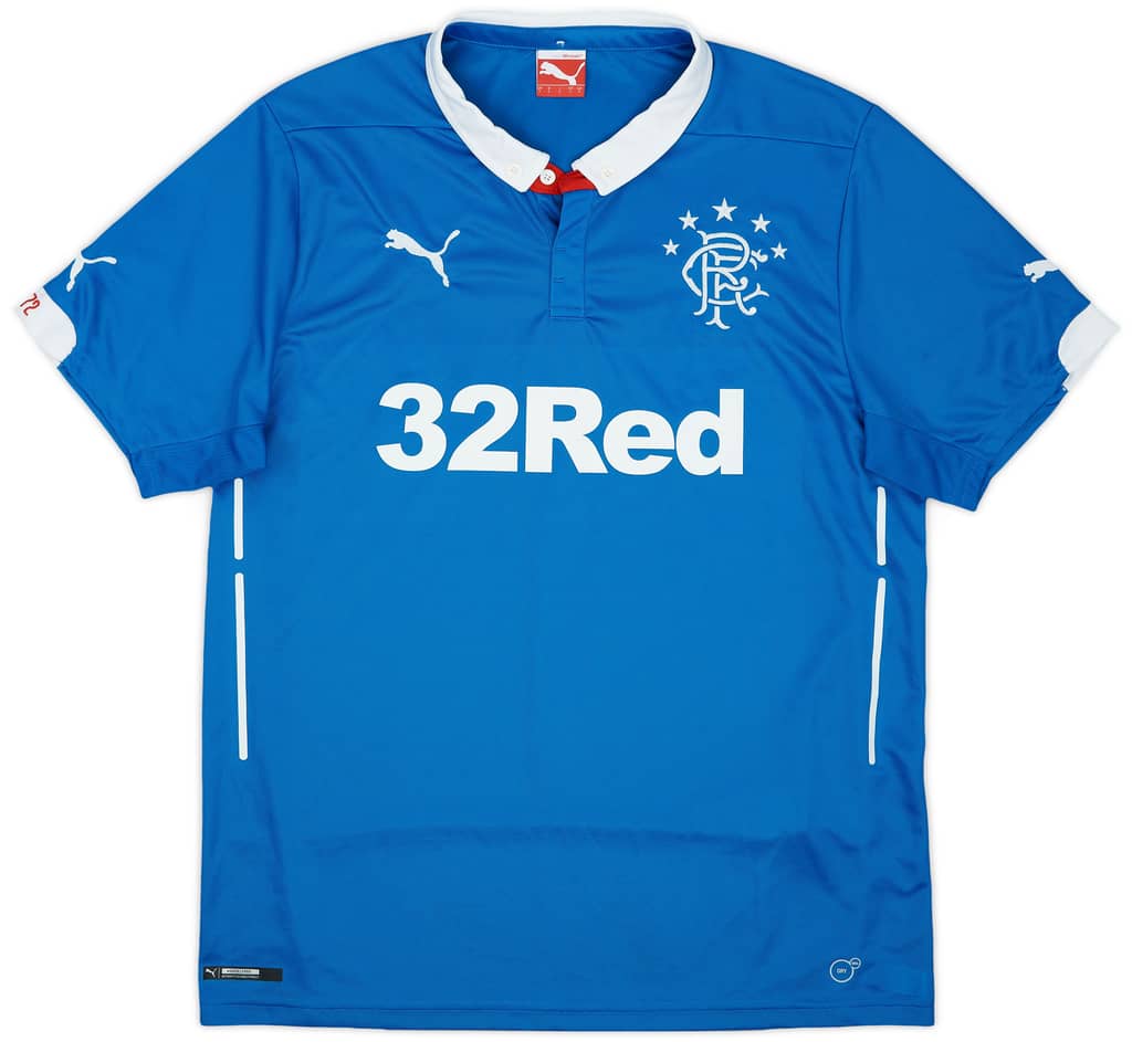 2014-15 Rangers Home Shirt - 10/10 - (L)